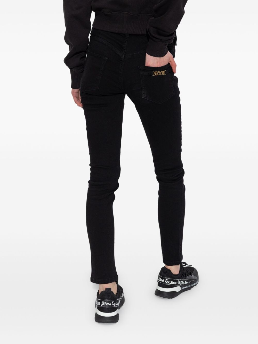 denim jeggings - 4