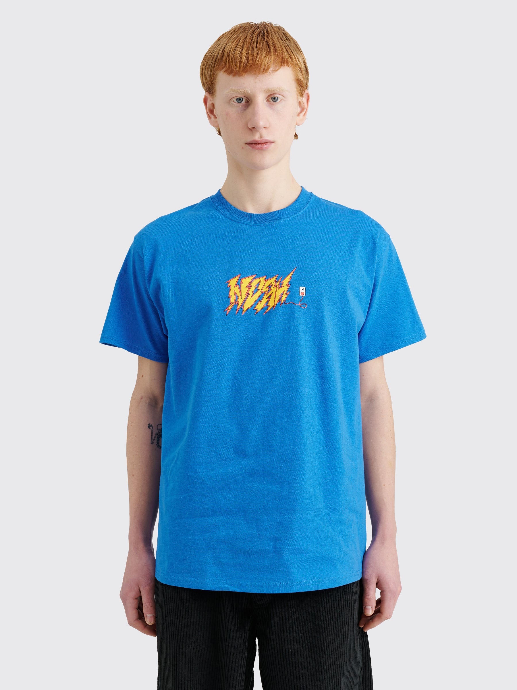 NOAH CIRCUIT TEE ROYAL BLUE - 1