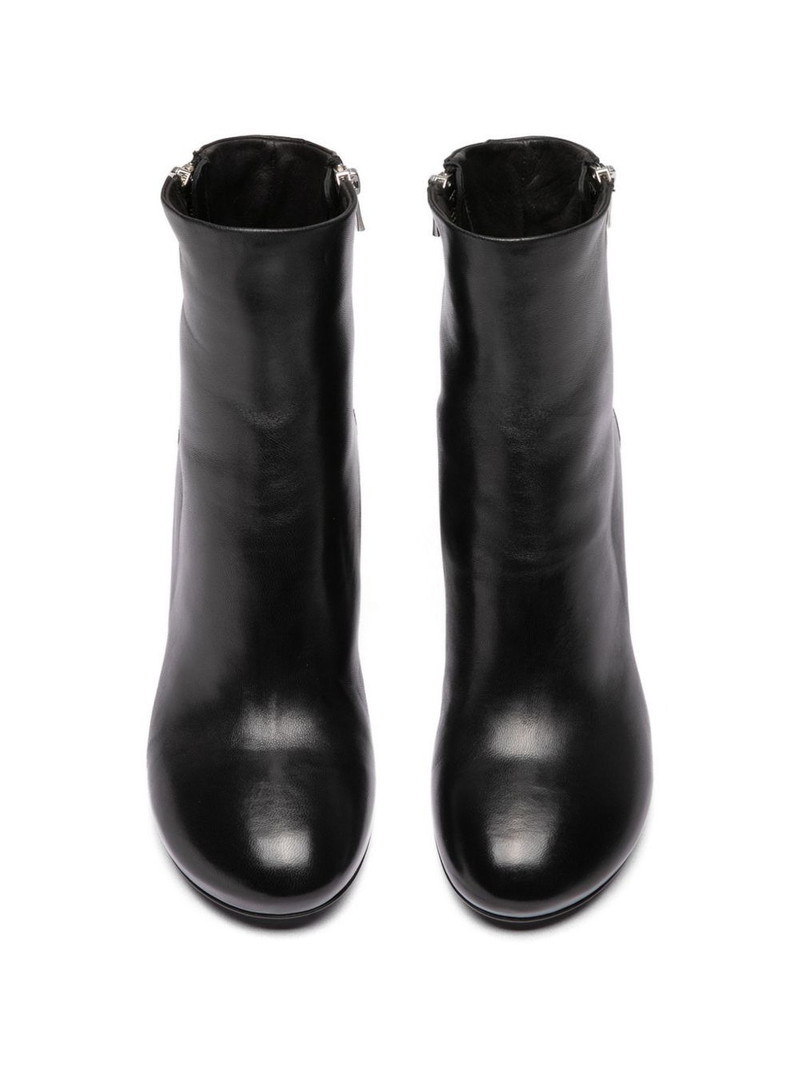 Felicia zip leather boots 5