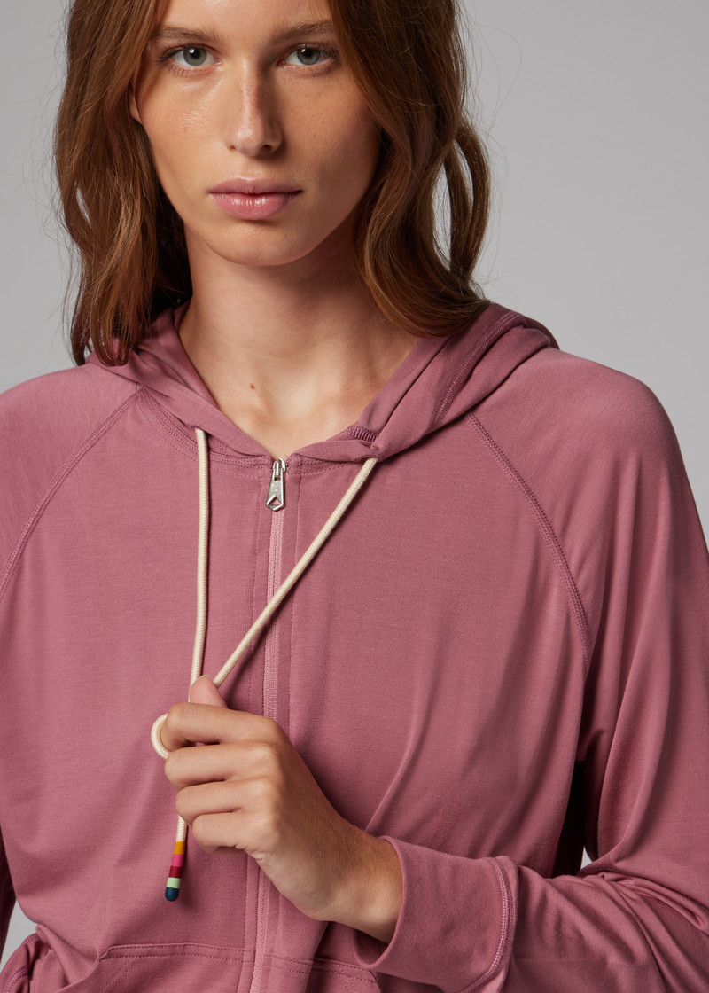 Women's Dusky Pink Modal-Blend Loungewear Set 8