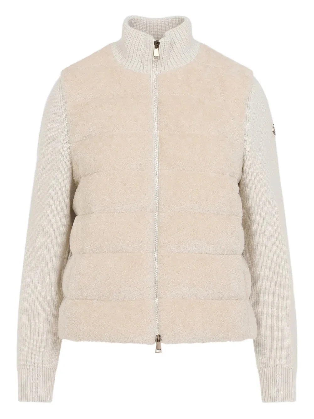 MONCLER - Women Stand Up Collar Zip Up Cardigan - 1
