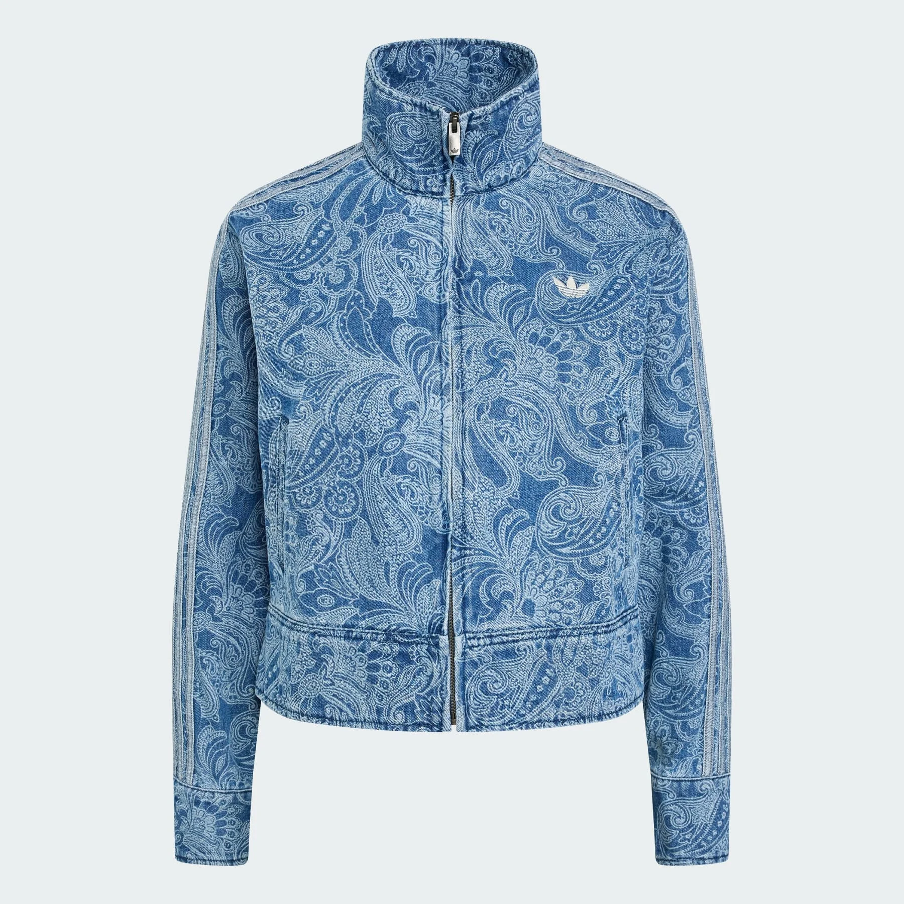 ADIDAS LIBERTY LONDON FIREBIRD DENIM TRACKTOP - 1
