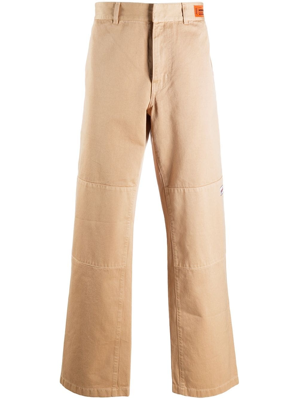 straight-leg trousers - 1