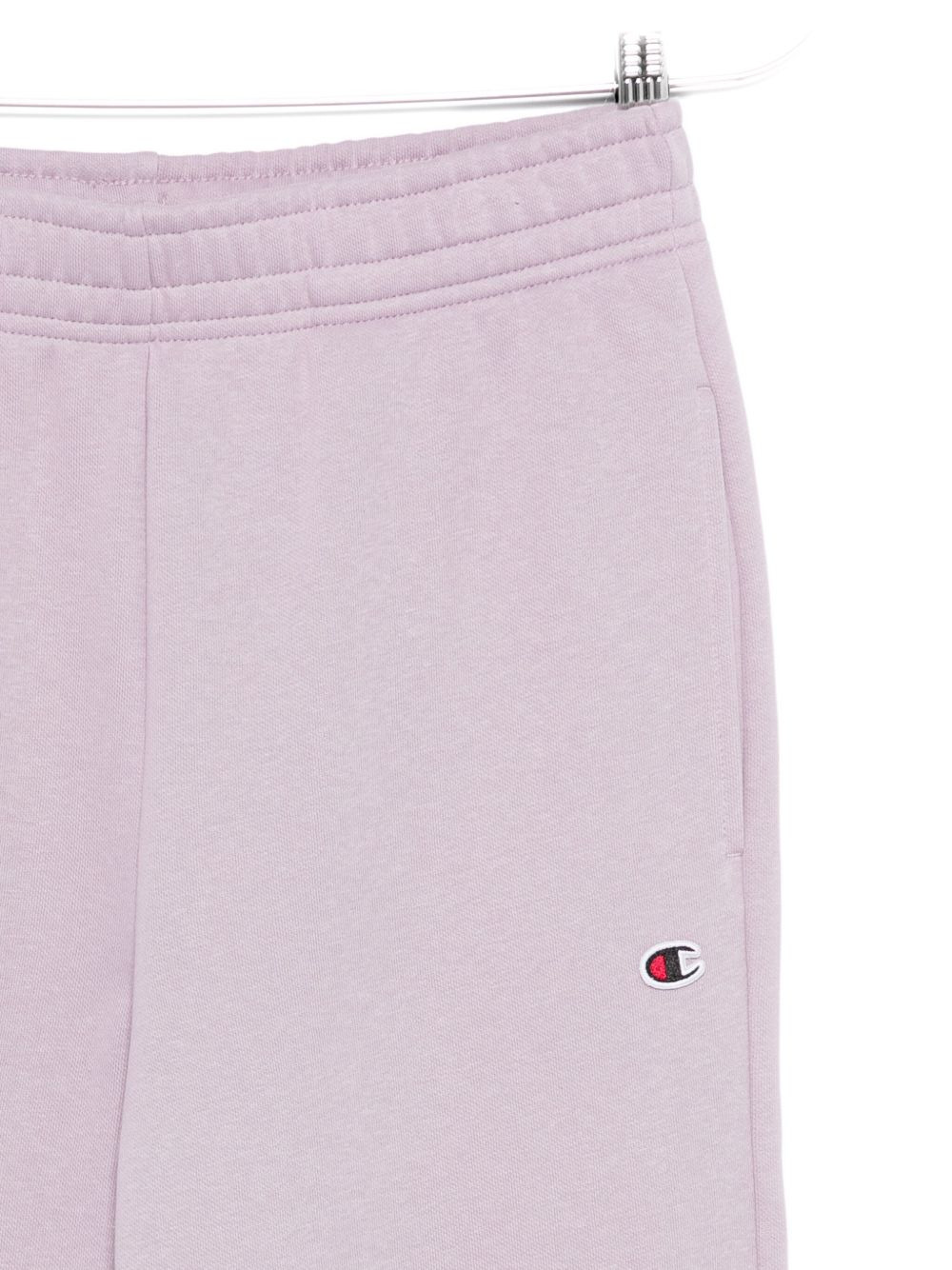 logo-embroidered track pants - 3