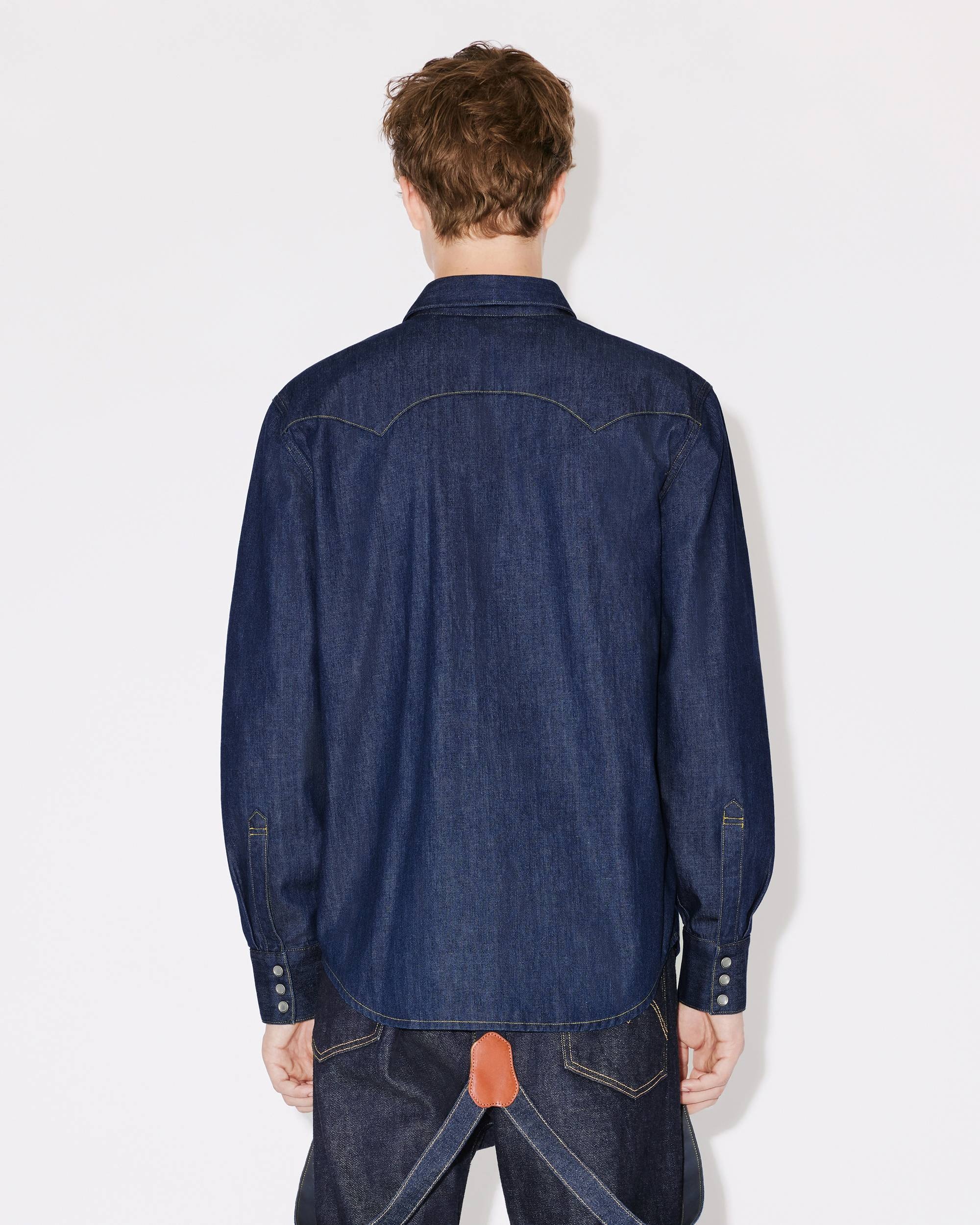 KENZO x LEVI'S® denim genderless cowboy shirt - 4