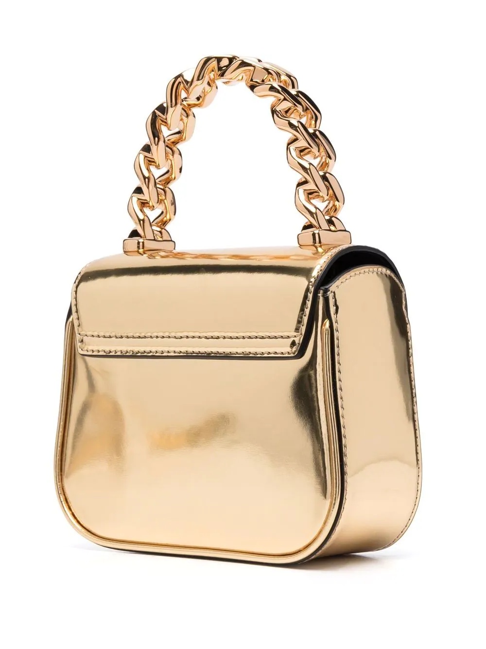 Medusa polished leather bag - 3