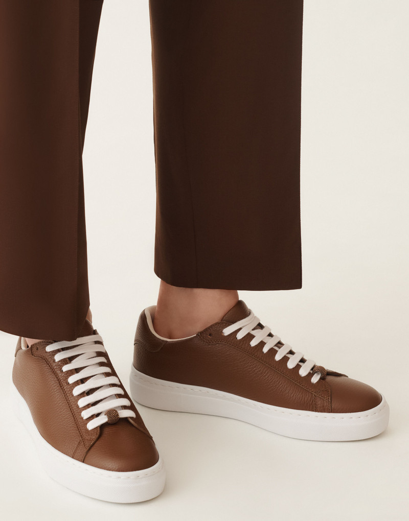 Vintage nappa leather sneakers 4