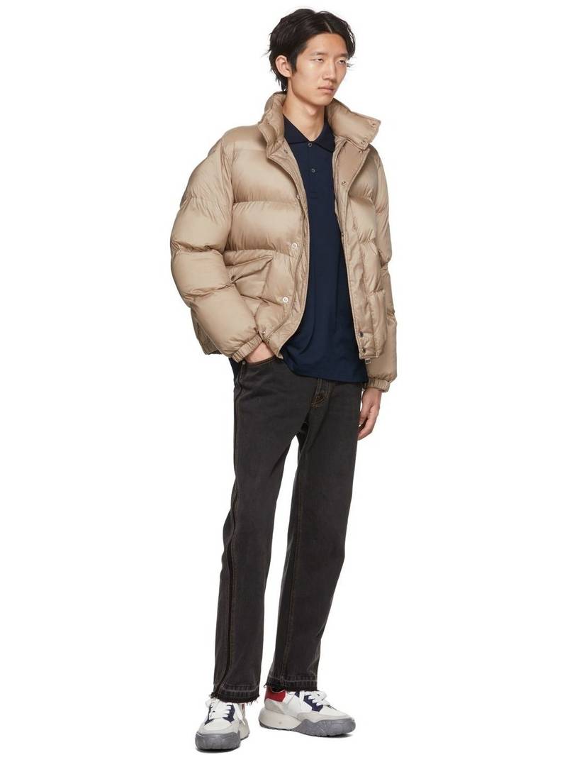 Alexander McQueen Beige Graffiti Jacket outlook