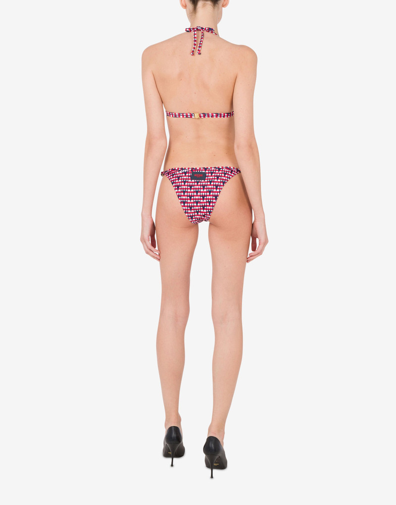 Moschino M PRINT BIKINI TOP outlook