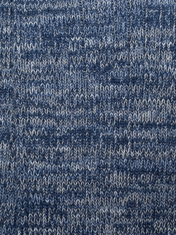 Rasmusson Mens Rib Sock Blue - 2