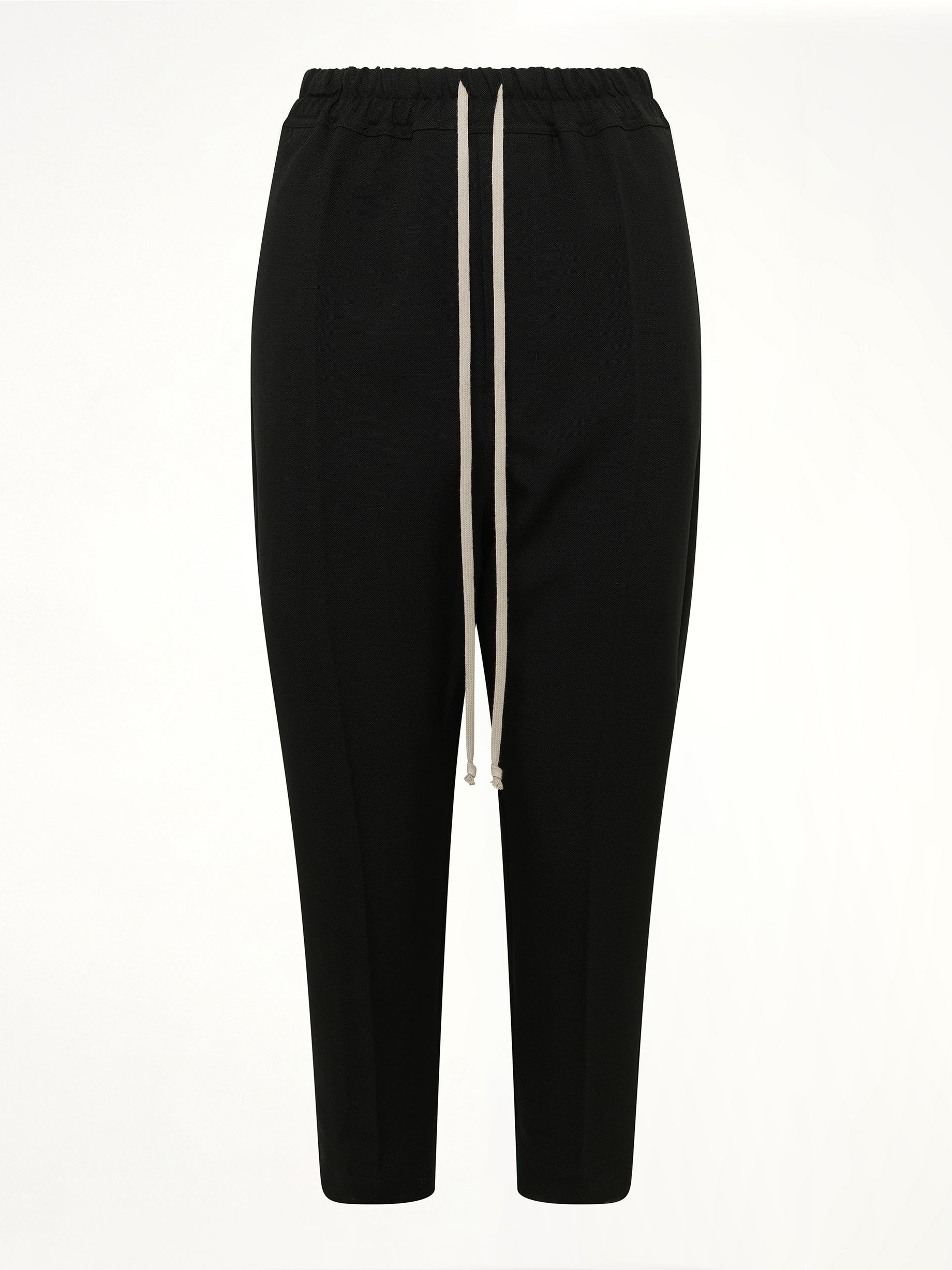 Drawstring Astaires Cropped in Black - 2
