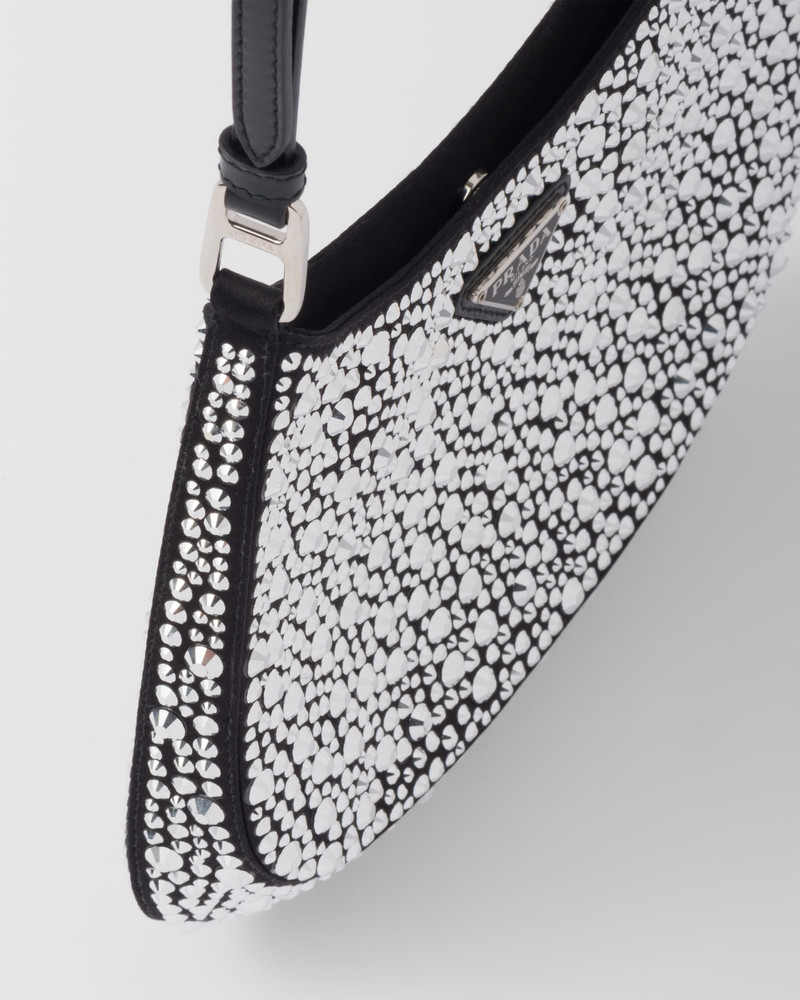 Prada Cleo satin bag with crystals 6