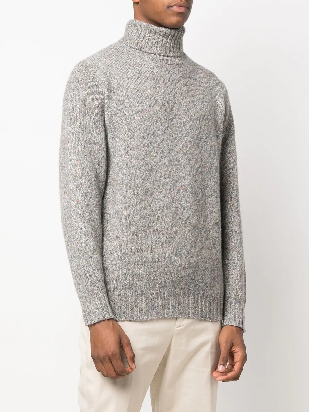 cashmere roll-neck jumper - 3