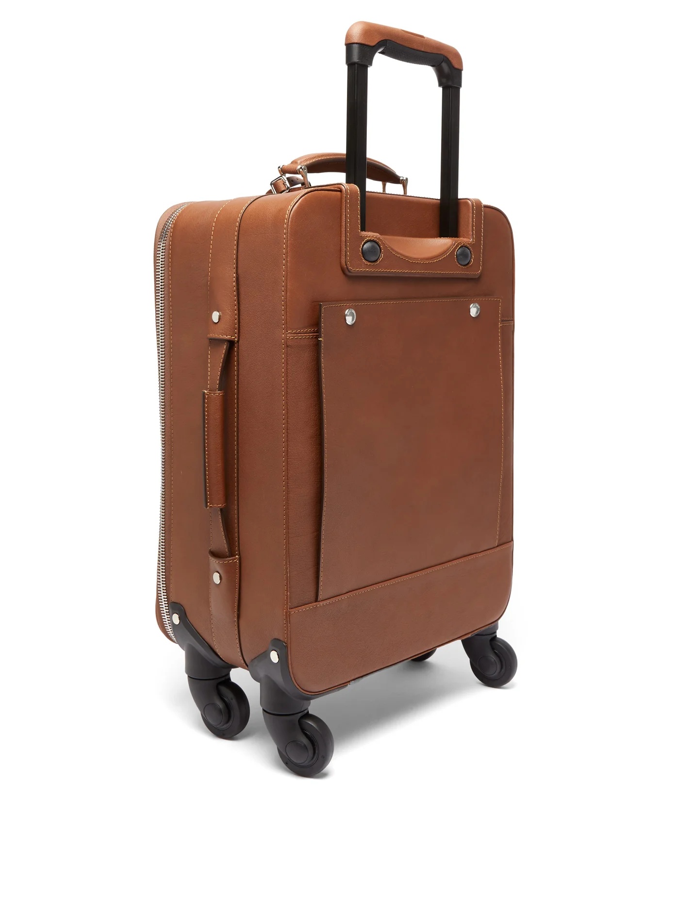 Leather cabin suitcase - 4