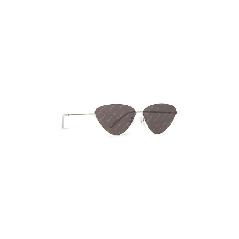 BALENCIAGA Invisible Cat Sunglasses in Silver/black outlook