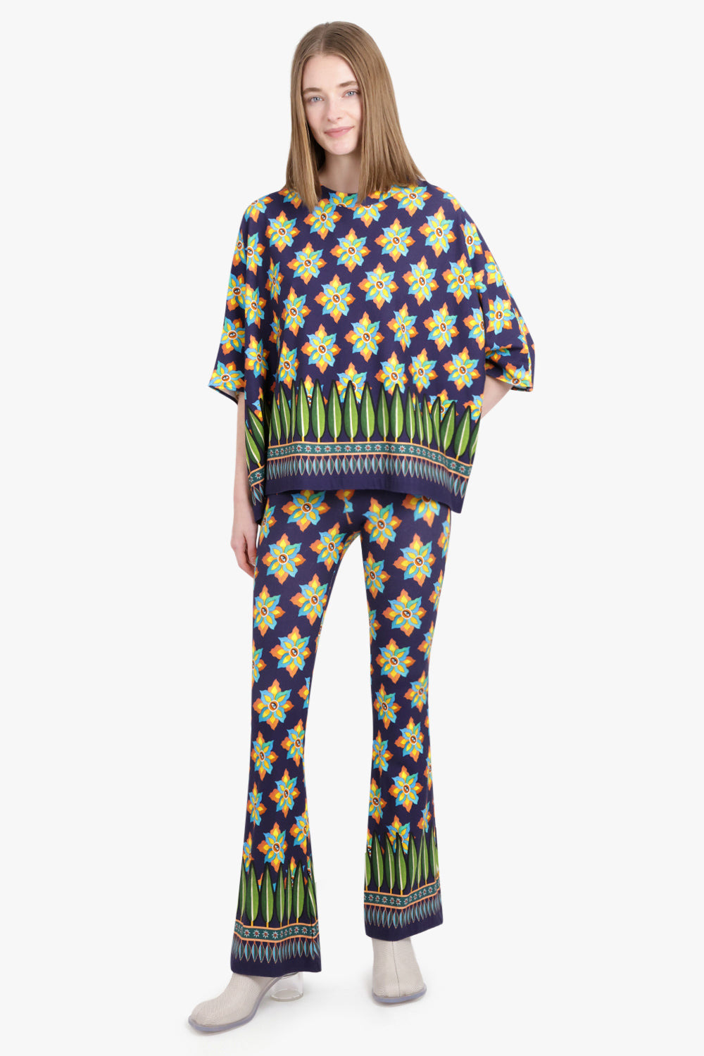 MEDITATION PRINT PANT | OCCHI - 2