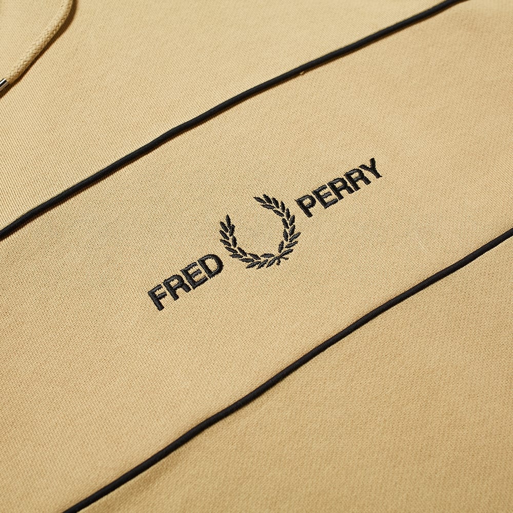 Fred Perry Authentic Embroidered Panel Popover Hoody - 2