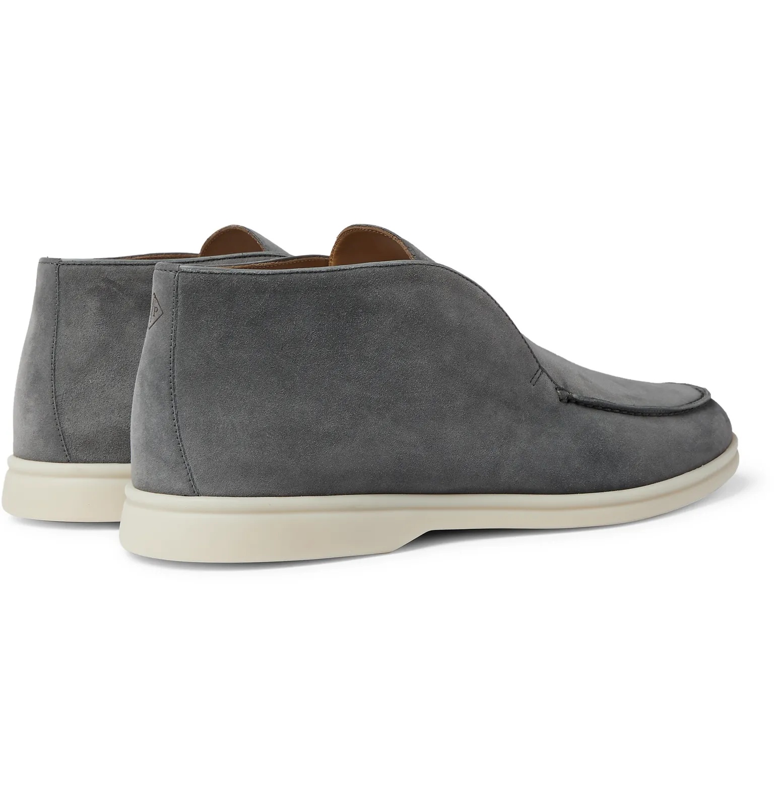 Open Walk Suede Boots - 6