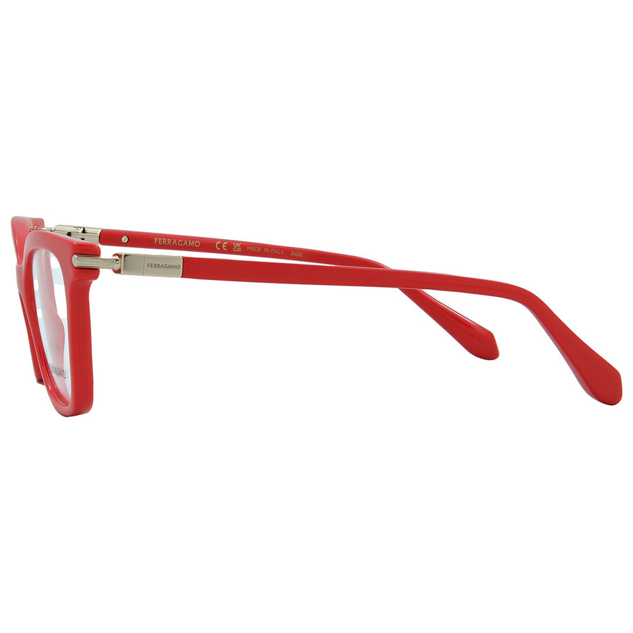 Ferragamo Demo Cat Eye Ladies Eyeglasses SF2991 600 51 - 3