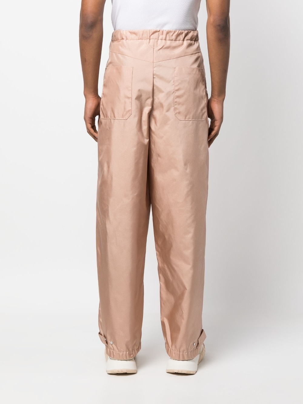 high-waisted cargo pants - 4