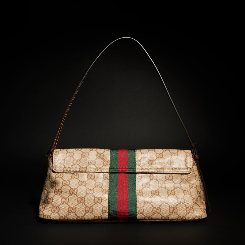GUCCI Medium shoulder bag with Web outlook