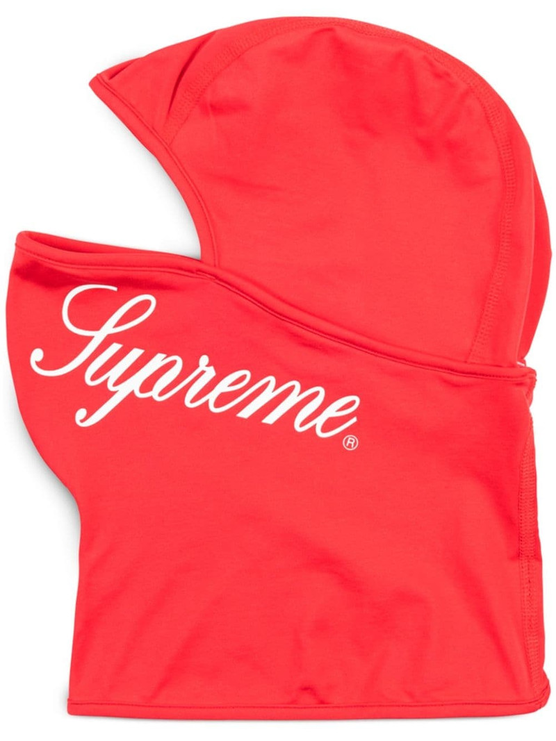 Script Logo-print balaclava 1