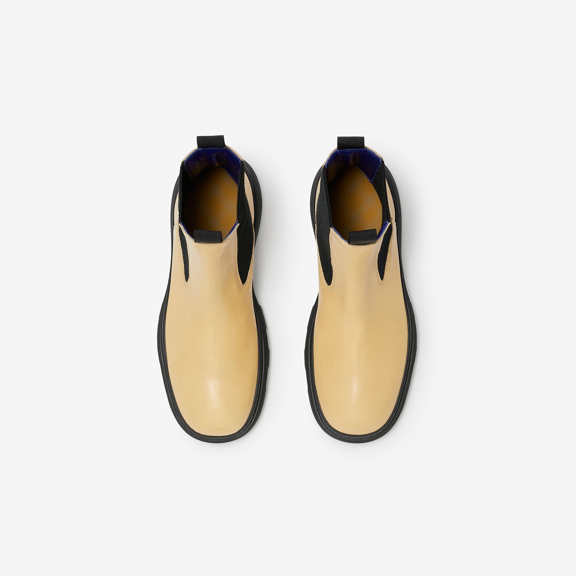 Leather Creeper Chelsea Boots - 5