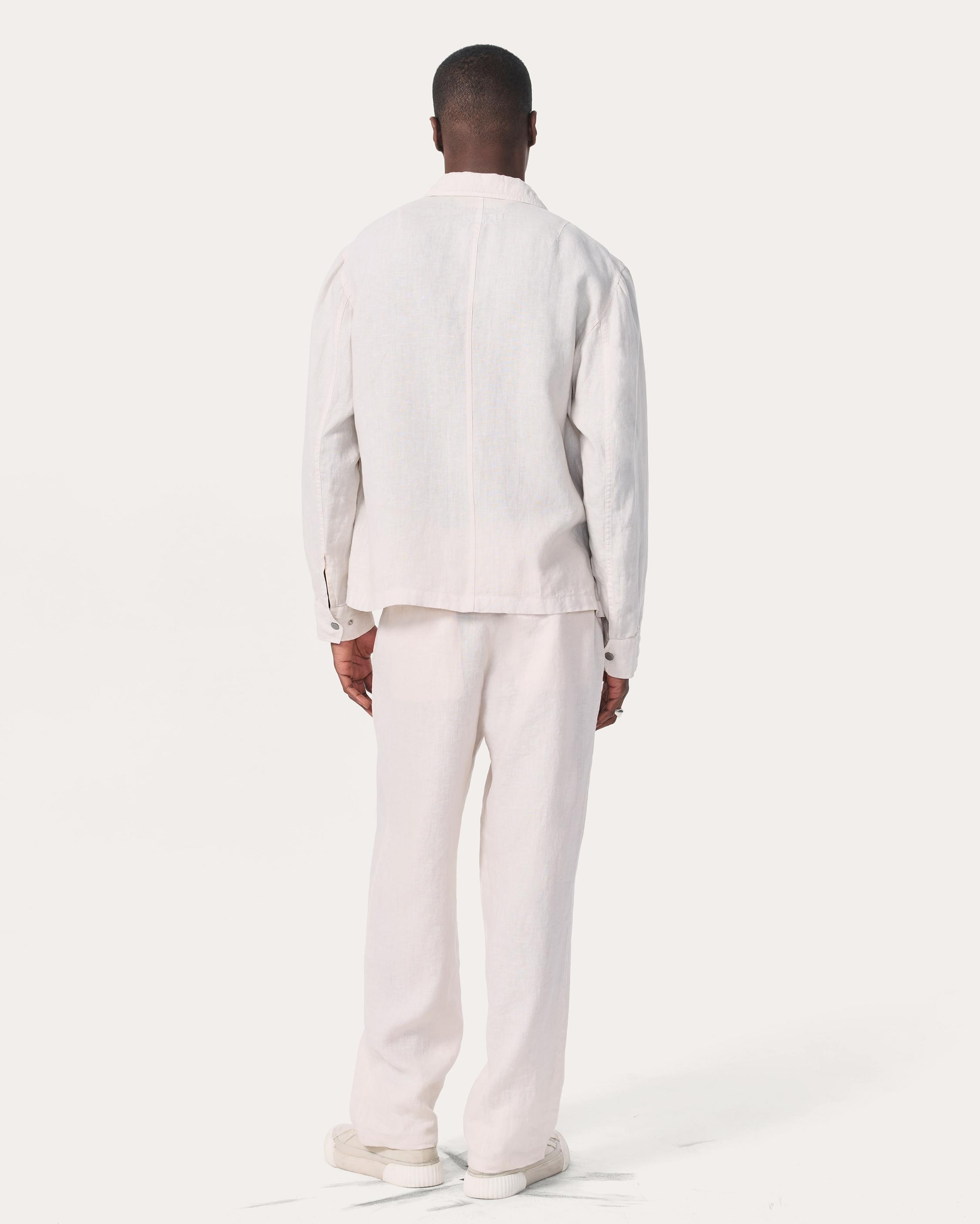 Angus Linen Shirt Jacket - 6