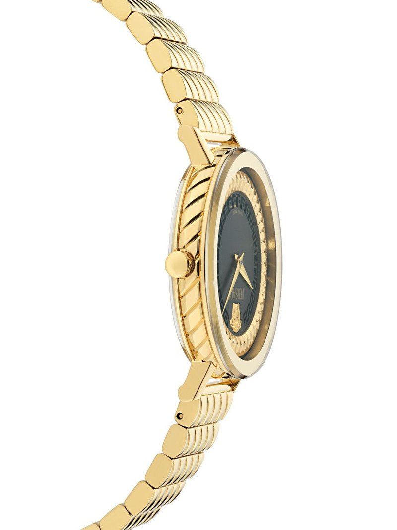 Greca stainless steel Greek -Key Round 35mm 3