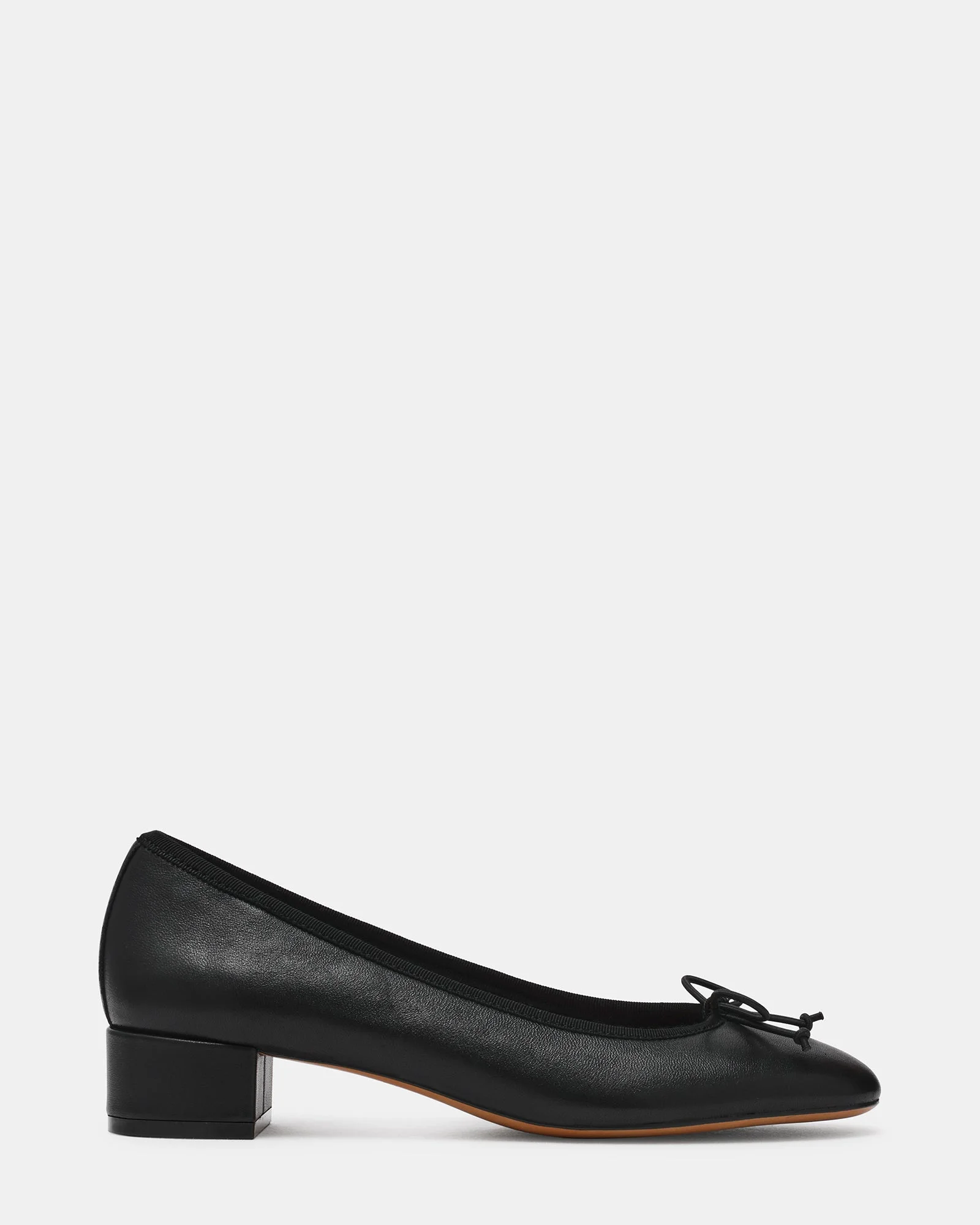 STEFFI BLACK LEATHER - 1