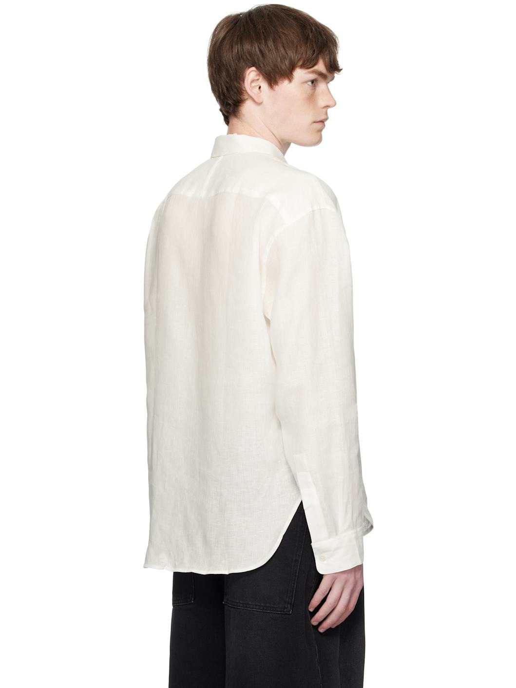White Rafe Linen Shirt - 3