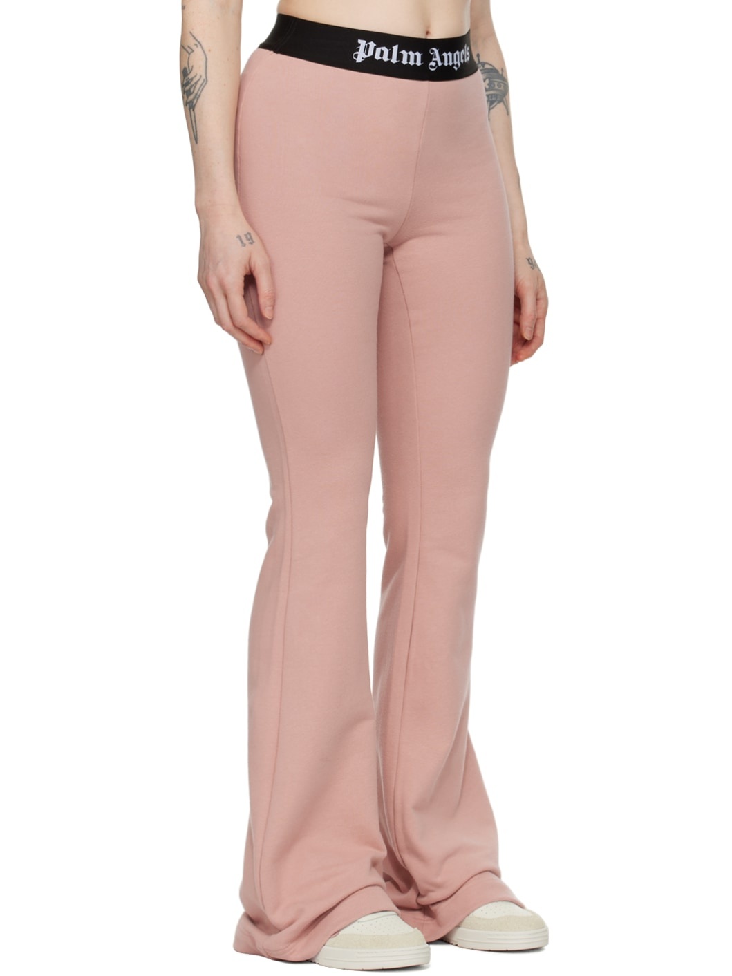 Pink Flared Lounge Pants - 2