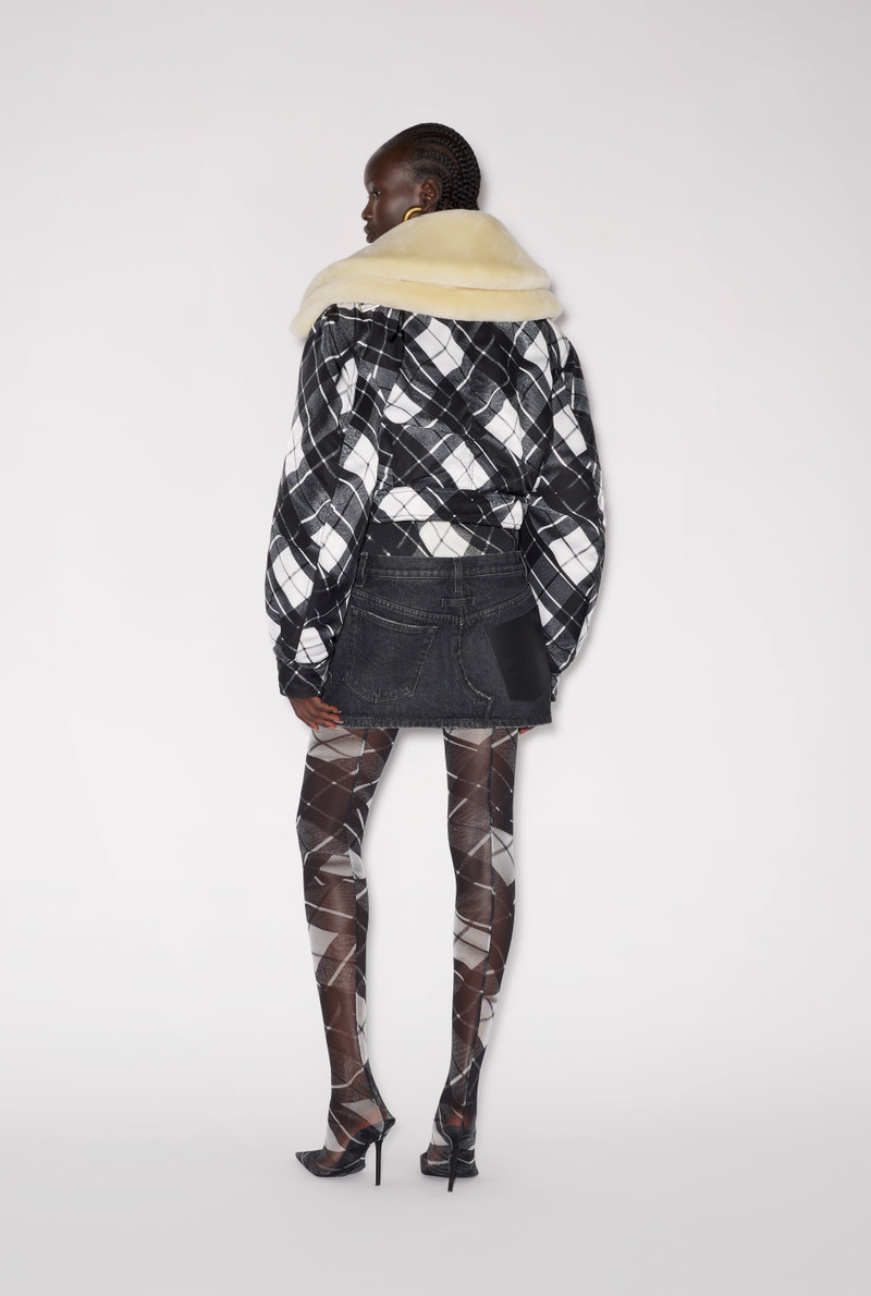 Jean Paul Gaultier THE BLACK TARTAN JACKET outlook