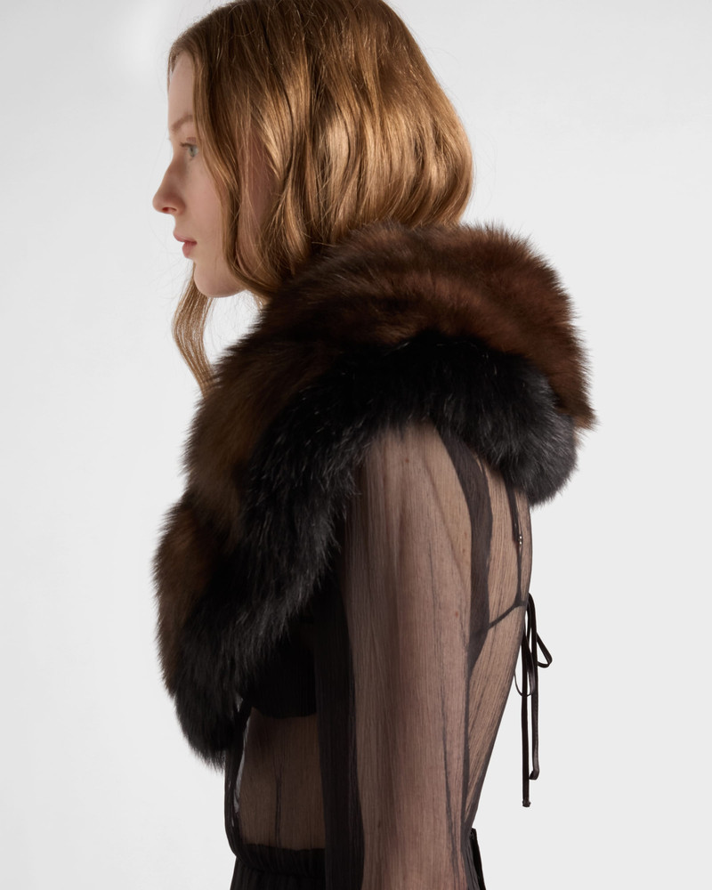 Shearling collar 4