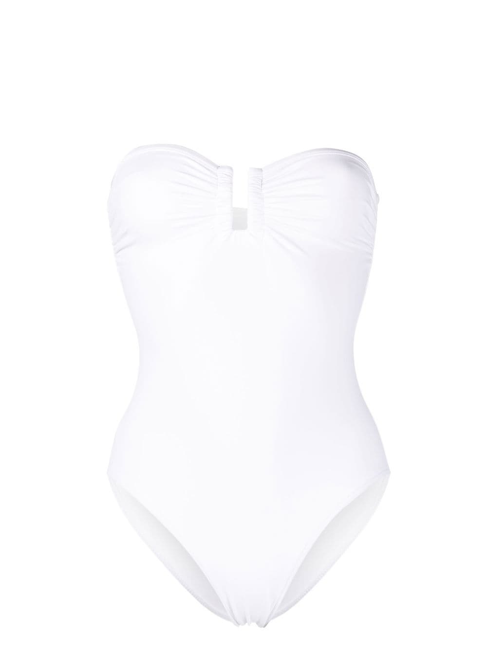 sweetheart-neck one-piece swimsuit - 1