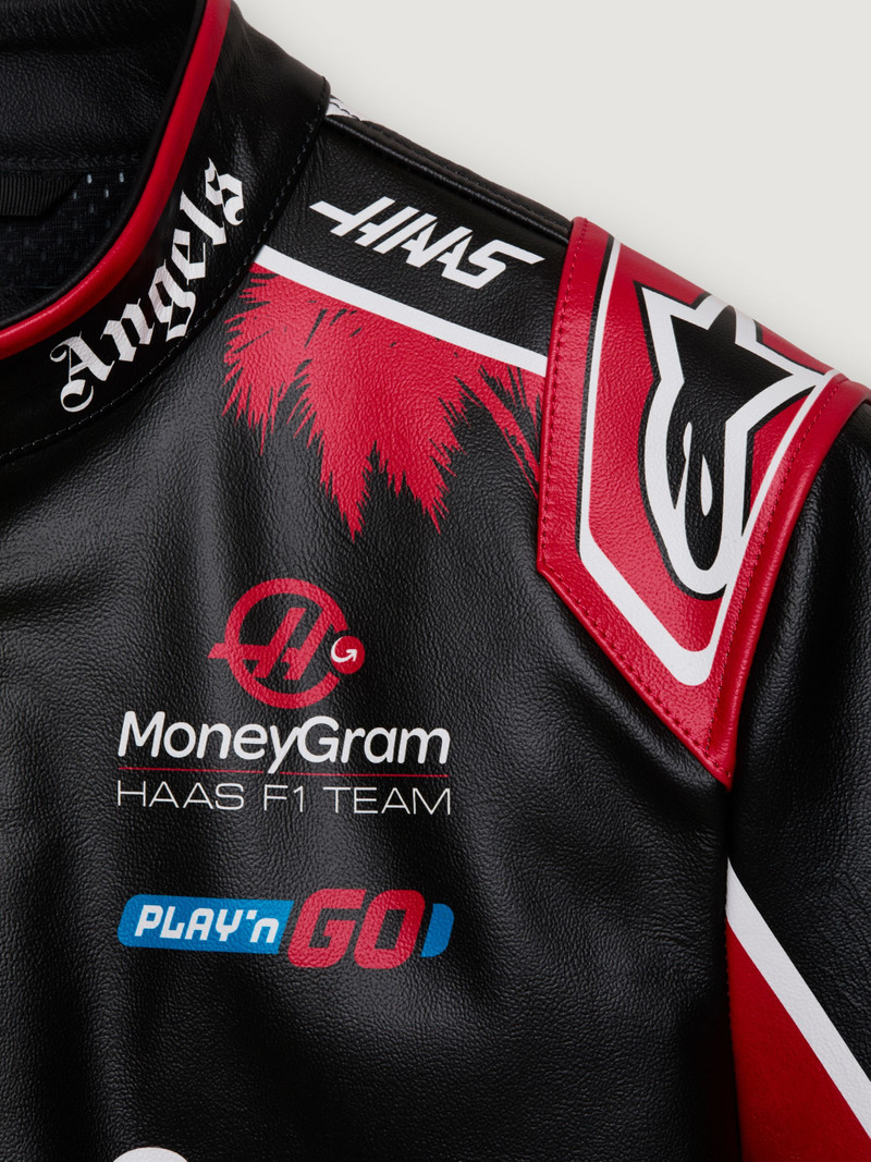 Palm Angels + Alpinestars X Moneygram Haas F1 Team Jacket 4