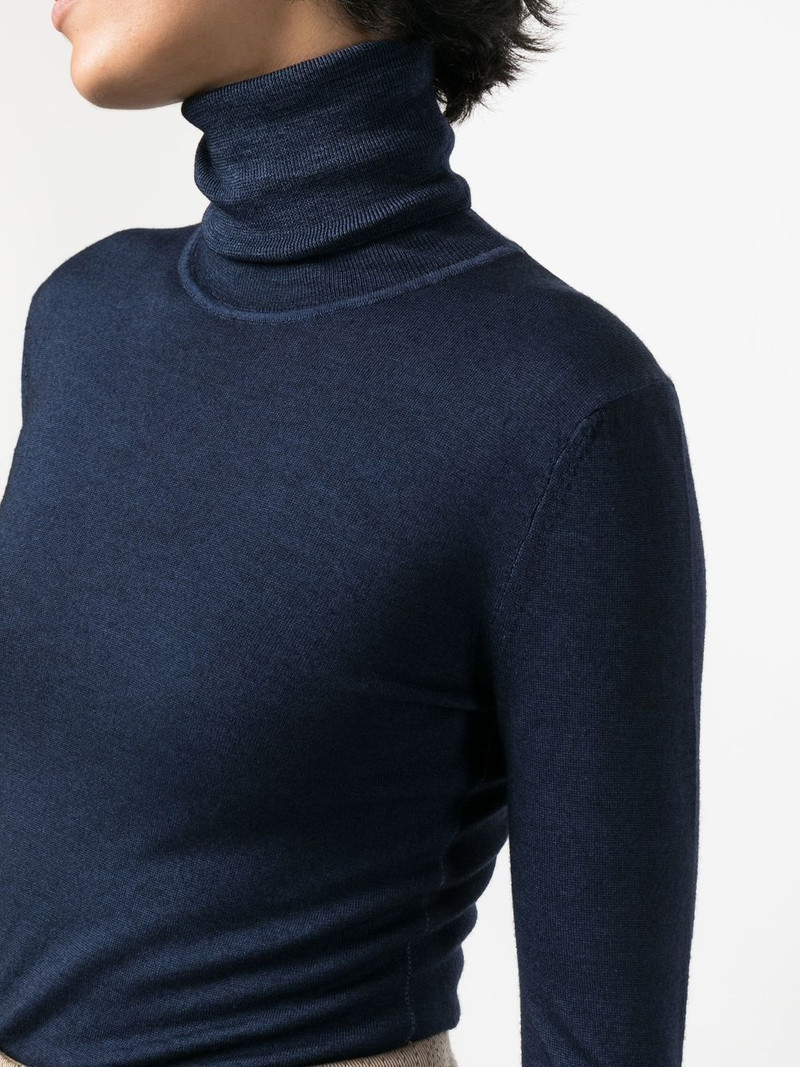 roll-neck knit jumper 5