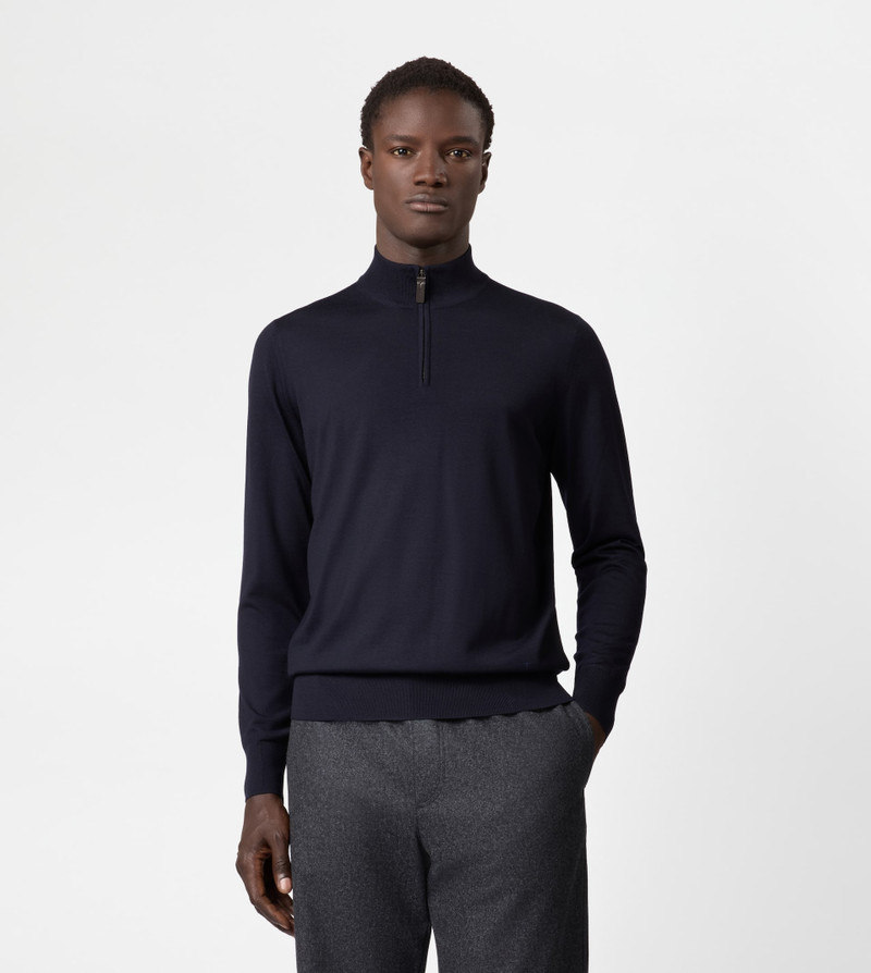Tod's PULLOVER IN T15 WOOL - BLUE outlook