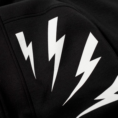 Neil Barrett Neil Barrett Lightning Bolt Hood Popover Hoody outlook