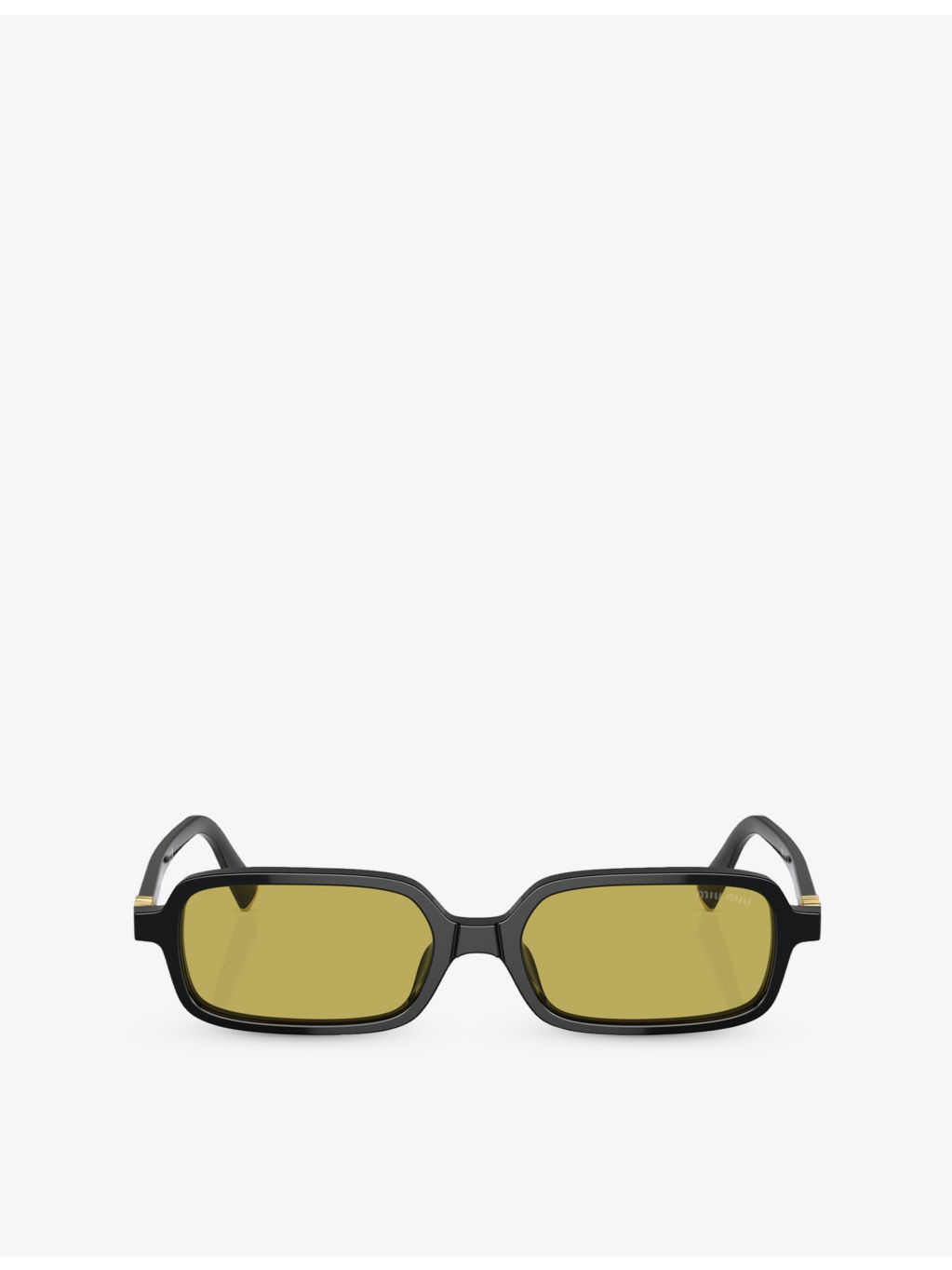 MU 11ZS rectangle-frame acetate sunglasses - 1