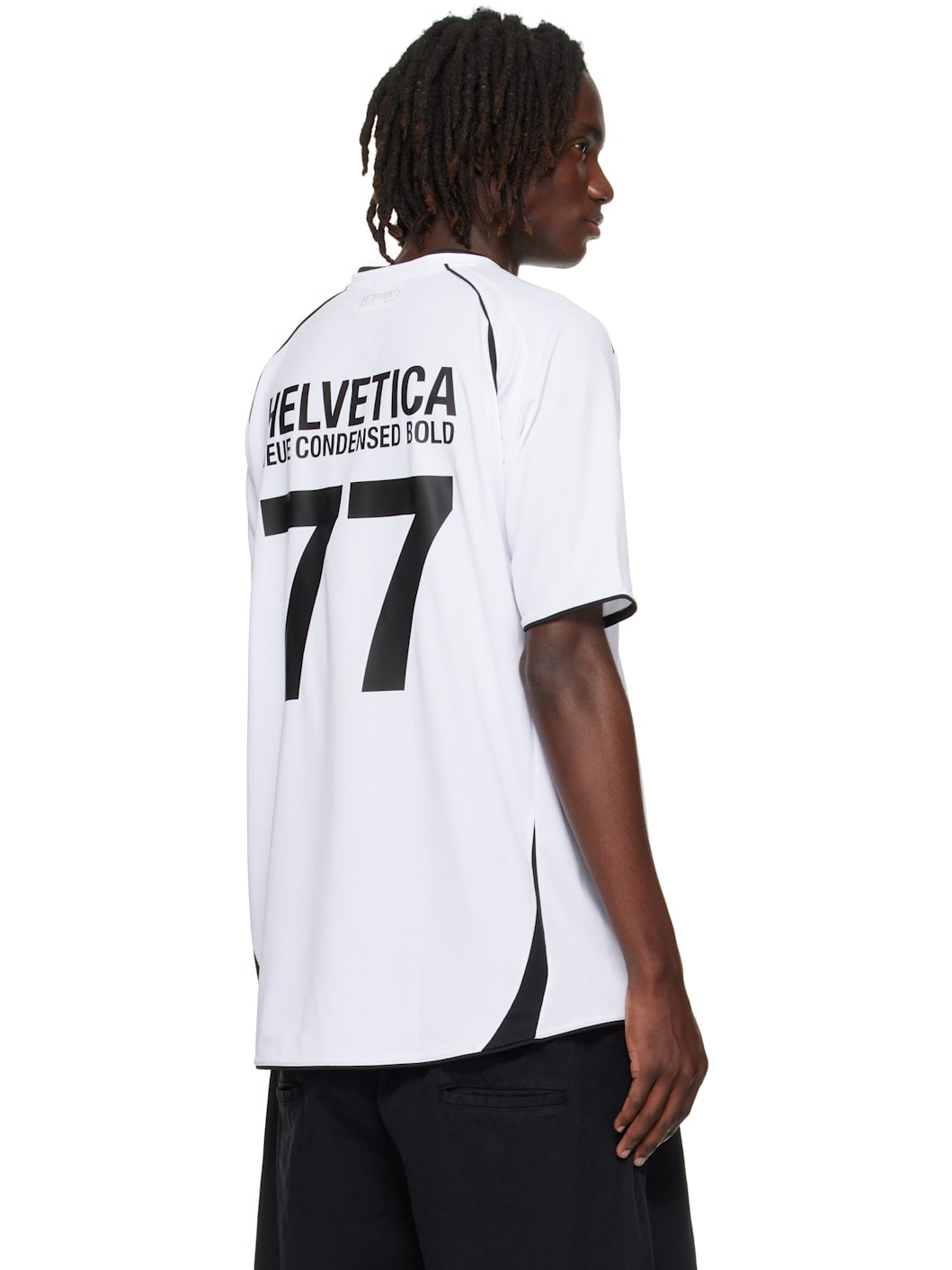 White 'Trademark' Football Jersey - 3
