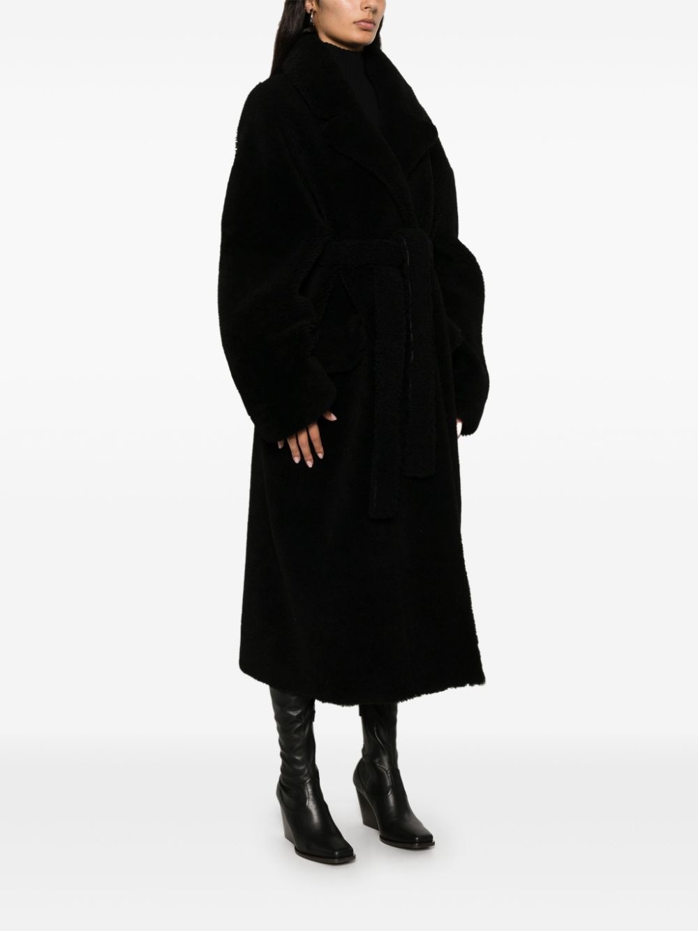 shearling coat - 3