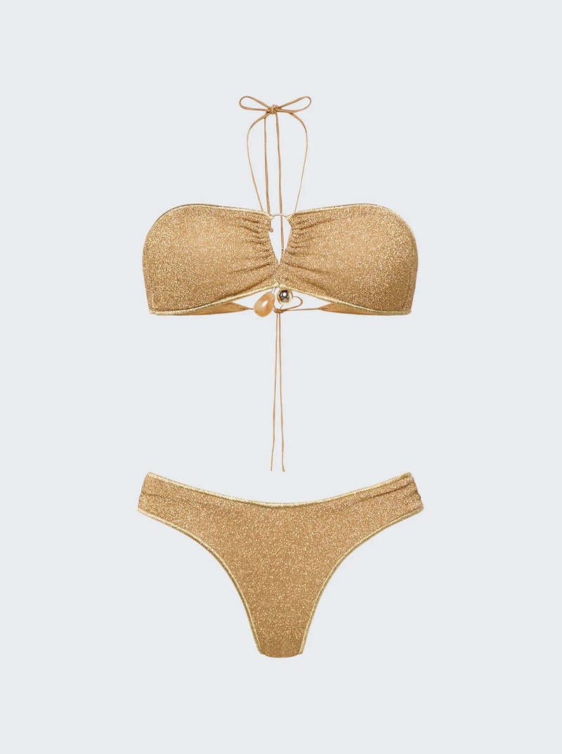 Lumiere Stones Bandeau Set Gold 1