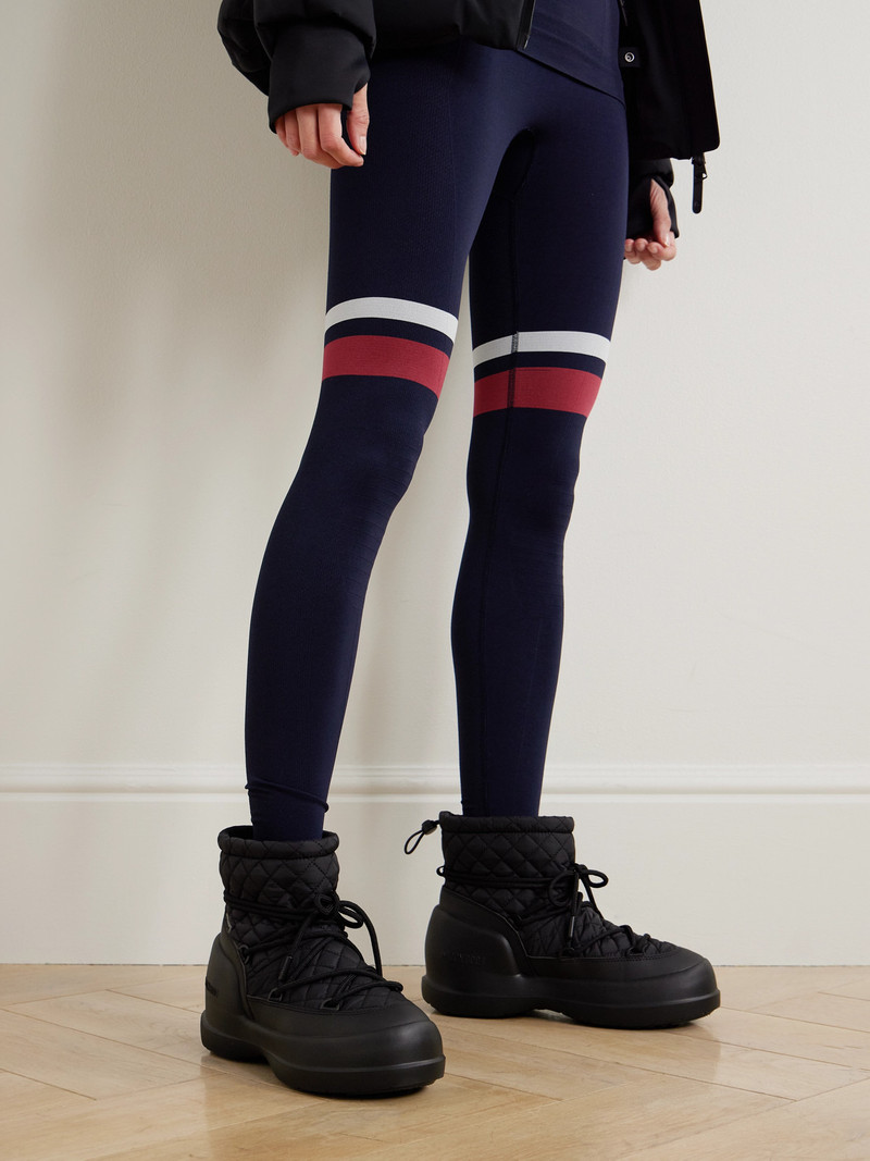 MOON BOOT Mezzaluna Mid Rubber And Quilted Shell Snow Boots outlook