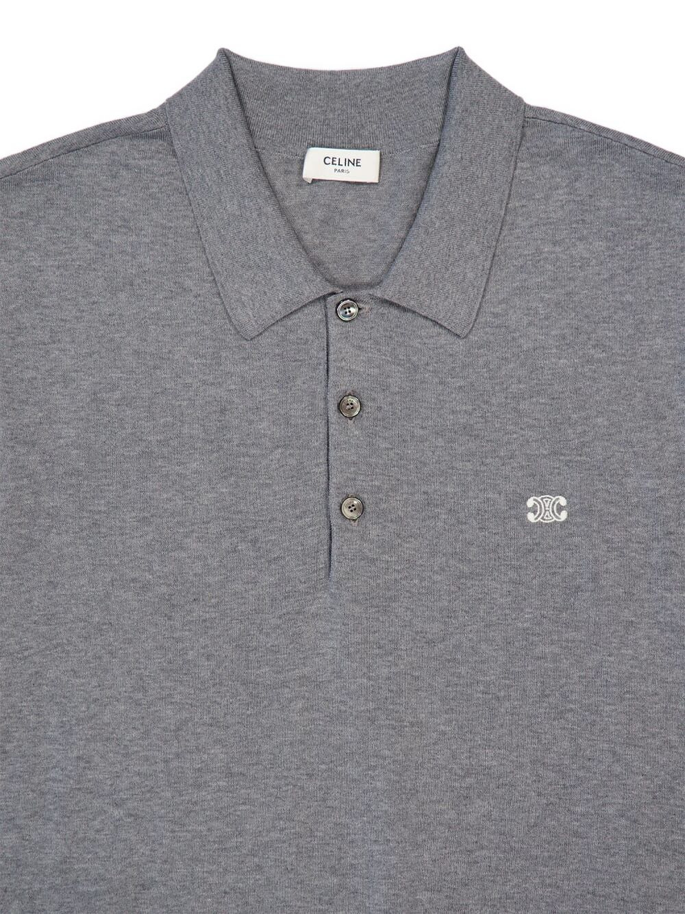 Celine Men Cotton Polo Shirt - 7