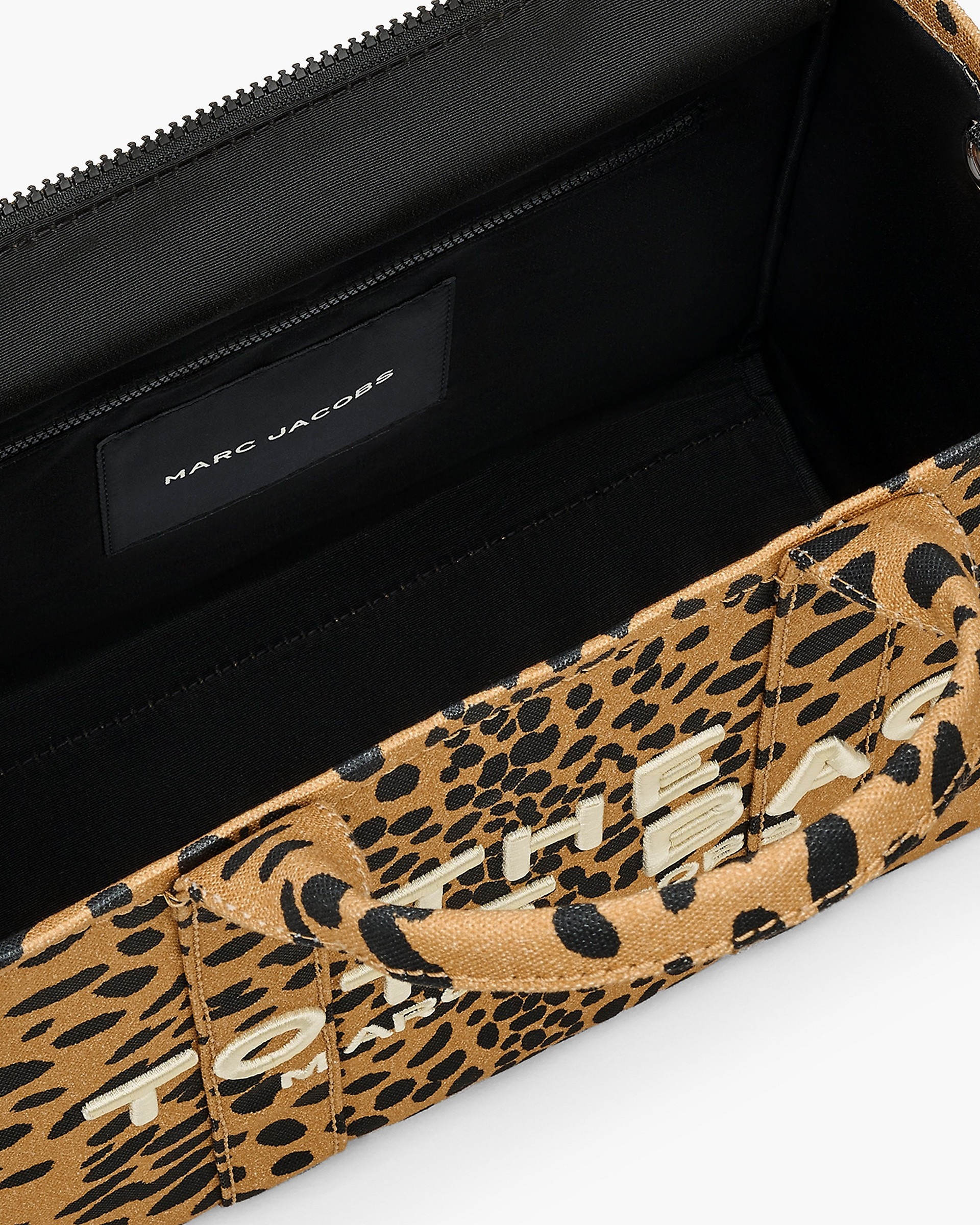 THE CHEETAH CANVAS MEDIUM TOTE BAG - 5
