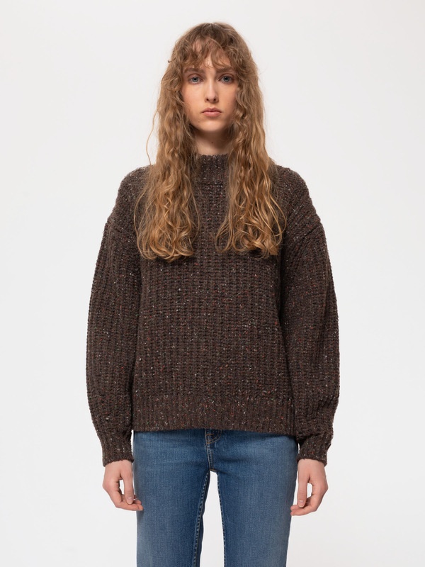 Elsa Rib Knit Brown - 3