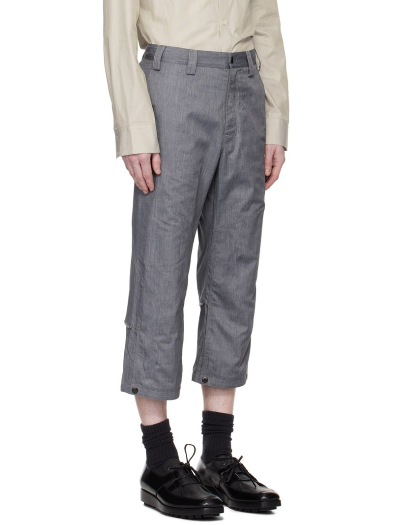 Kiko Kostadinov Gray Tonino Trousers outlook