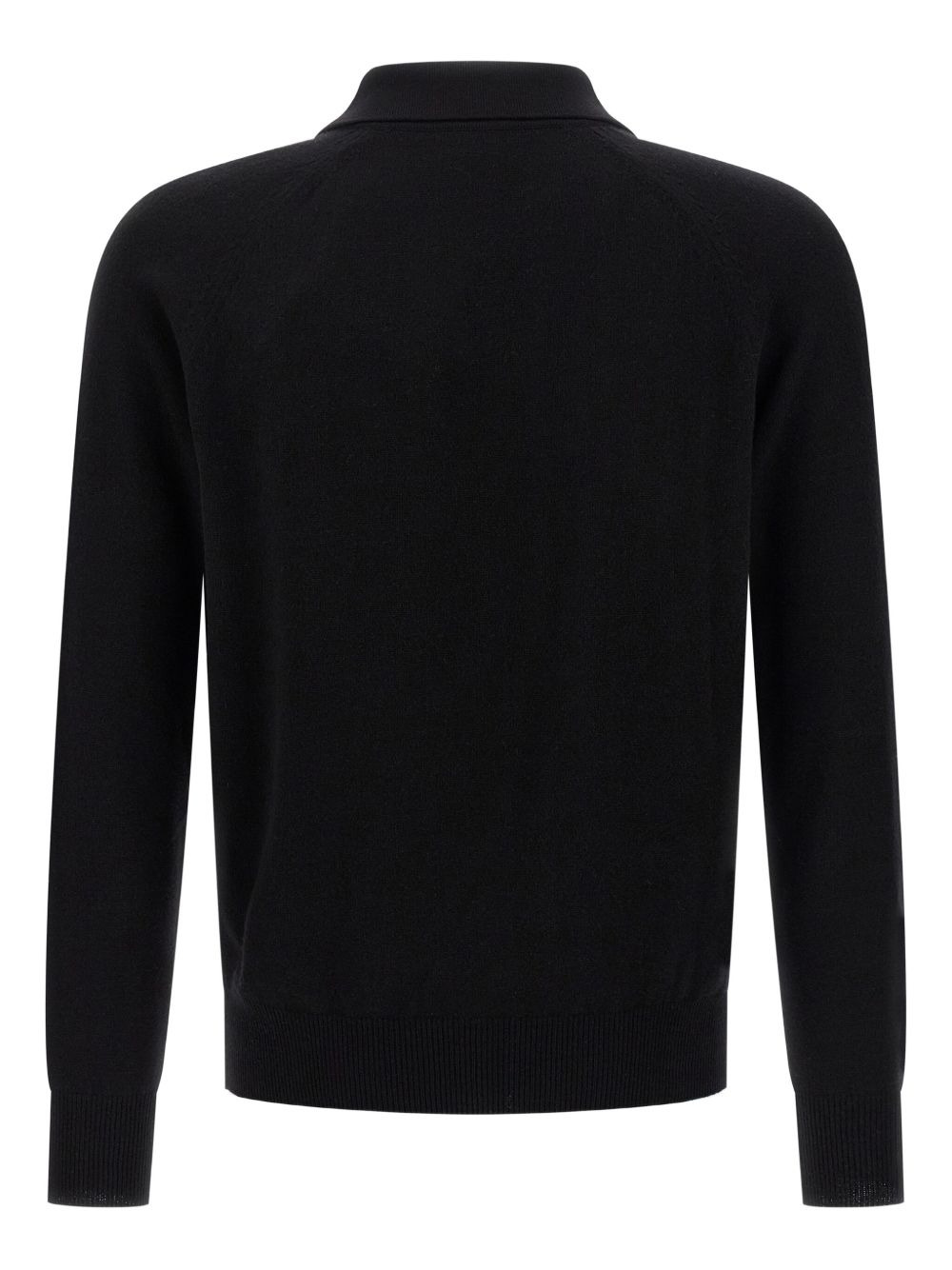 wool buttoned polo shirt - 2