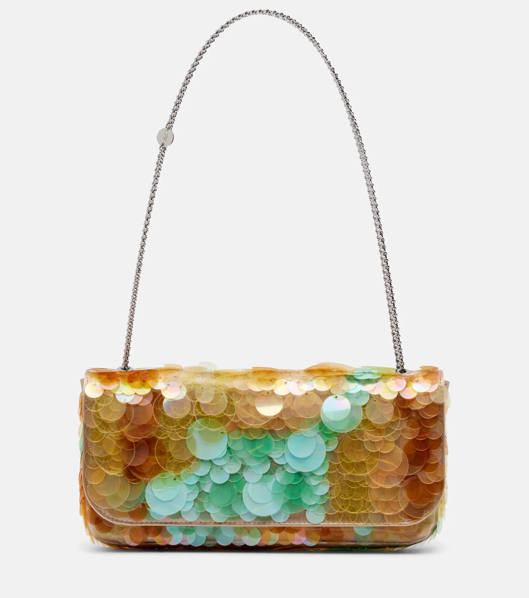 Sparkle sequined shoulder bag - 1